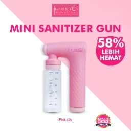 Mini Sanitizer Gun Pink